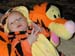 Drew in his tigger suit