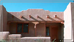 Adobe house, Santa Fe